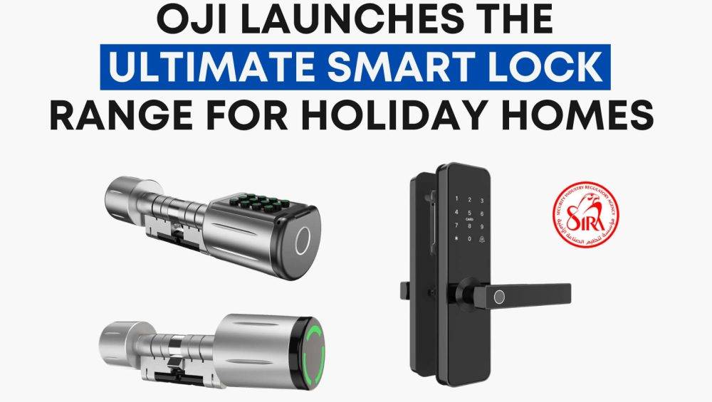 Oji Launches the Ultimate Smart Lock Range for Holiday Homes